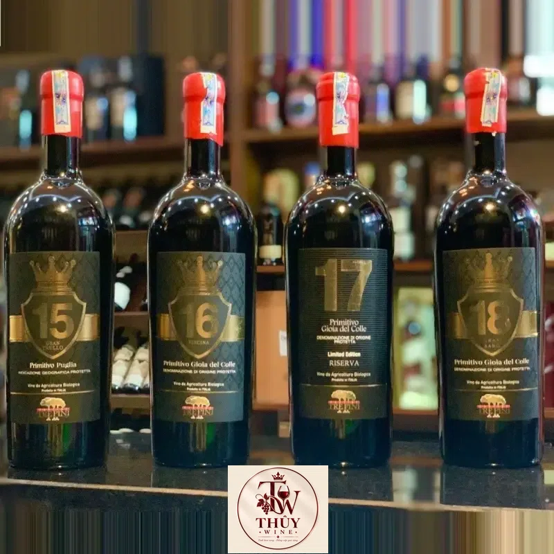 Vang Ý 16 PISCINA PRIMITIVO GIOIA DEL COLLE TREPINI