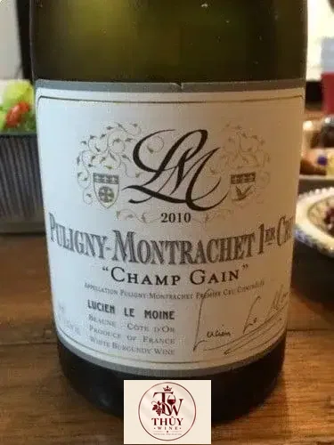 Vang Pháp Puligny Montrachet Champs Gains Lucien Le Moine