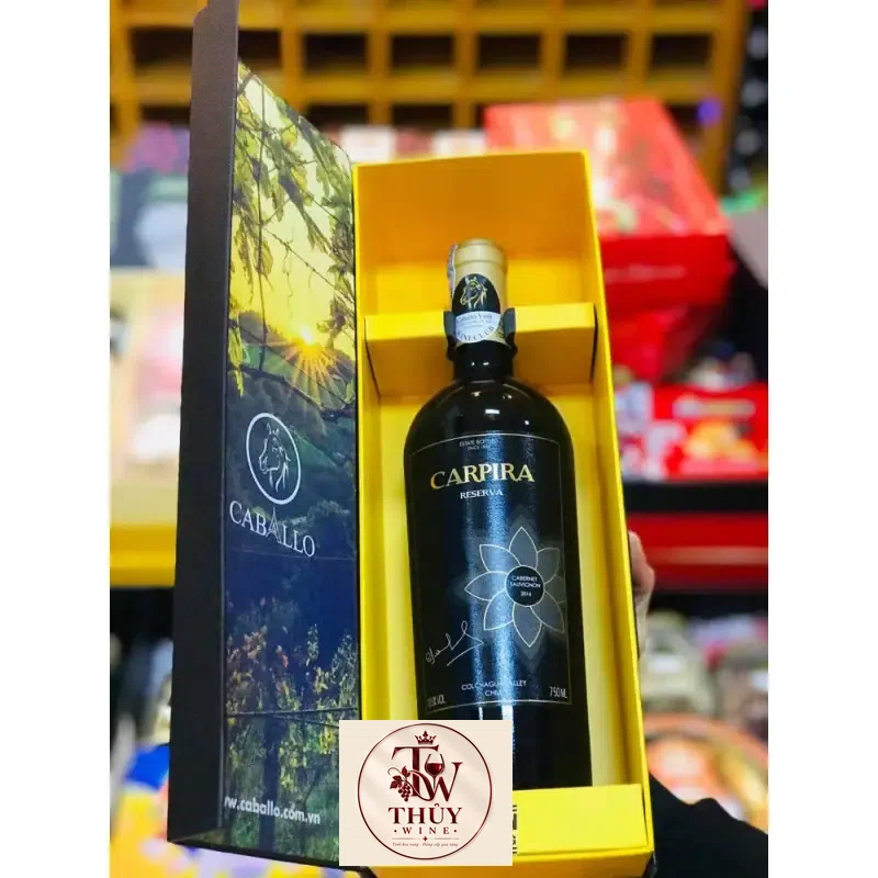 Mua vang chile carpira reserva cabernet sauvignon giá rẻ tại Sài Gòn