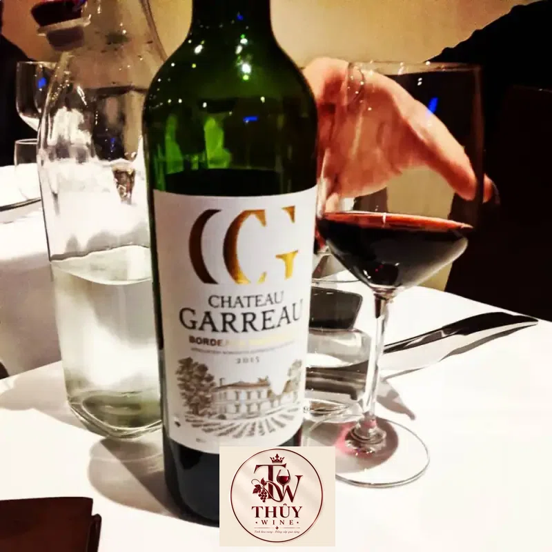 Giá vang phap chateau garreau bordeaux superieur