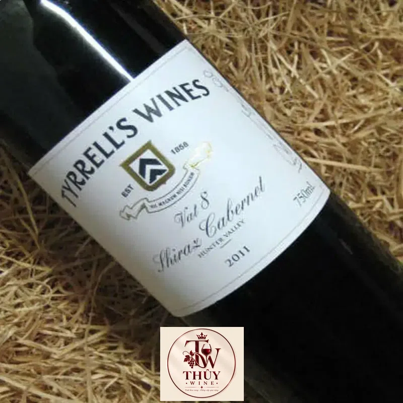 ruou vang tyrrells wine vat shiraz cabernet hunter valley giá bao nhiêu