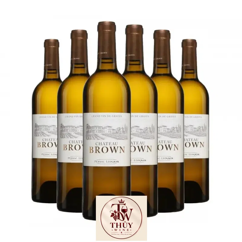 Địa chỉ mua vang phap chateau brown blanc pessac leognan diem giá rẻ nhất