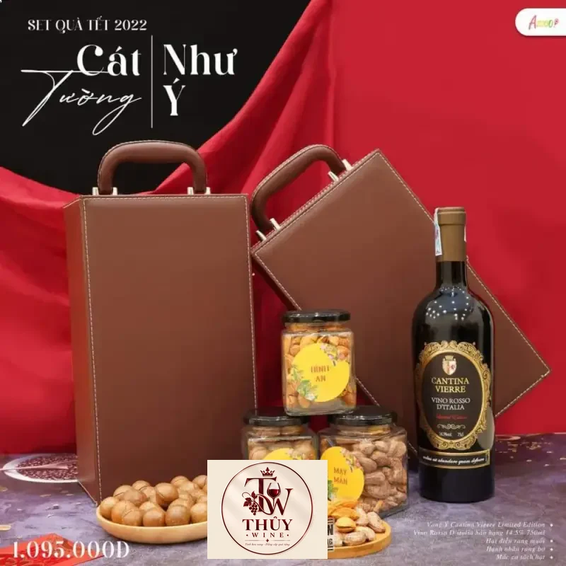 Giá vang y cantina vierre vino rosso d italia limited edition