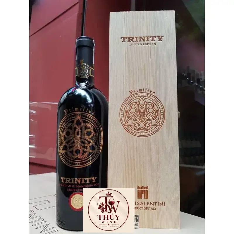 Vang Ý TRINITY PRIMITIVO 18.5 độ