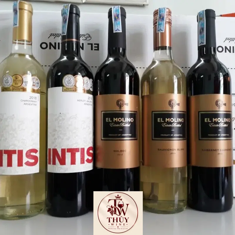 Vang ARGENTINA INTIS MERLOT MALBEC
