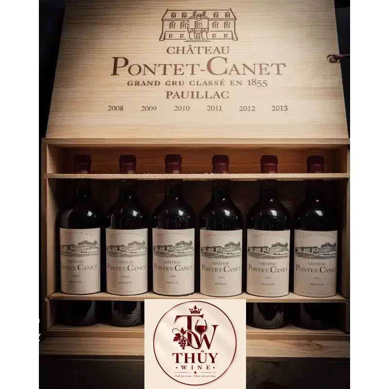Vang Pháp Chateau Pontet-Canet Pauillac 2013