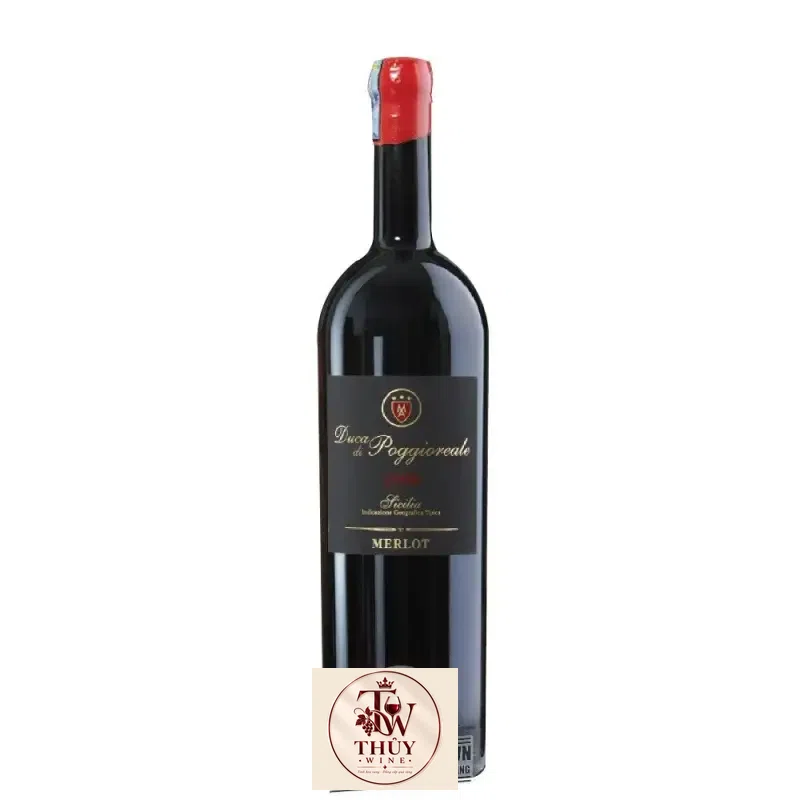 Vang Ý Duca Di Poggioreale Merlot 1999
