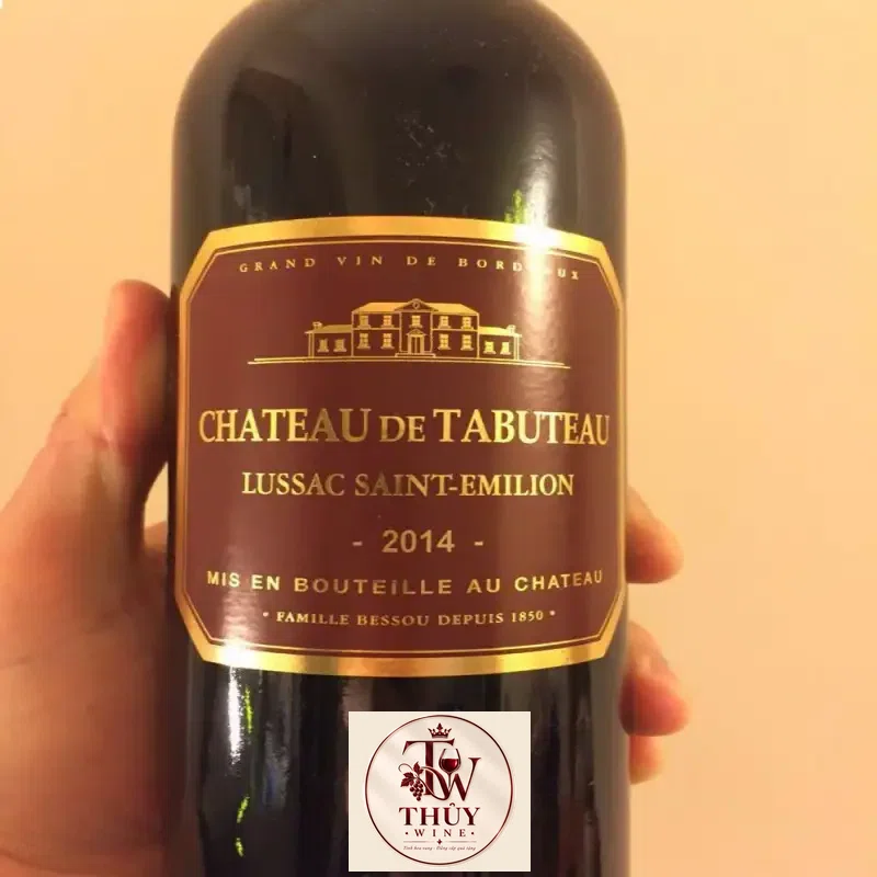 Mua vang phap chateau de tabuteau lussac saint emilion giá rẻ tại Hà Nội