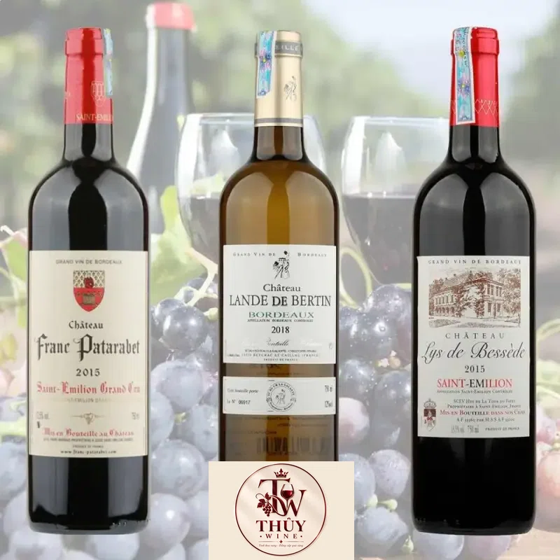 Vang Pháp CHATEAU FRANC PATARABET SAINT EMILION GRAND CRU