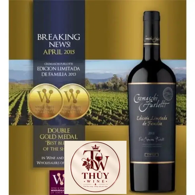Vang Chile CREMASCHI FURLOTTI Limited Edition de Familia