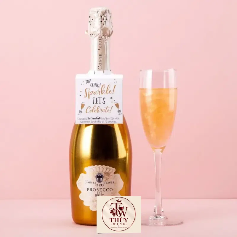 Địa chỉ bán vang no oro prosecco conte priuli brut cao cap giá rẻ tại Hà Nội
