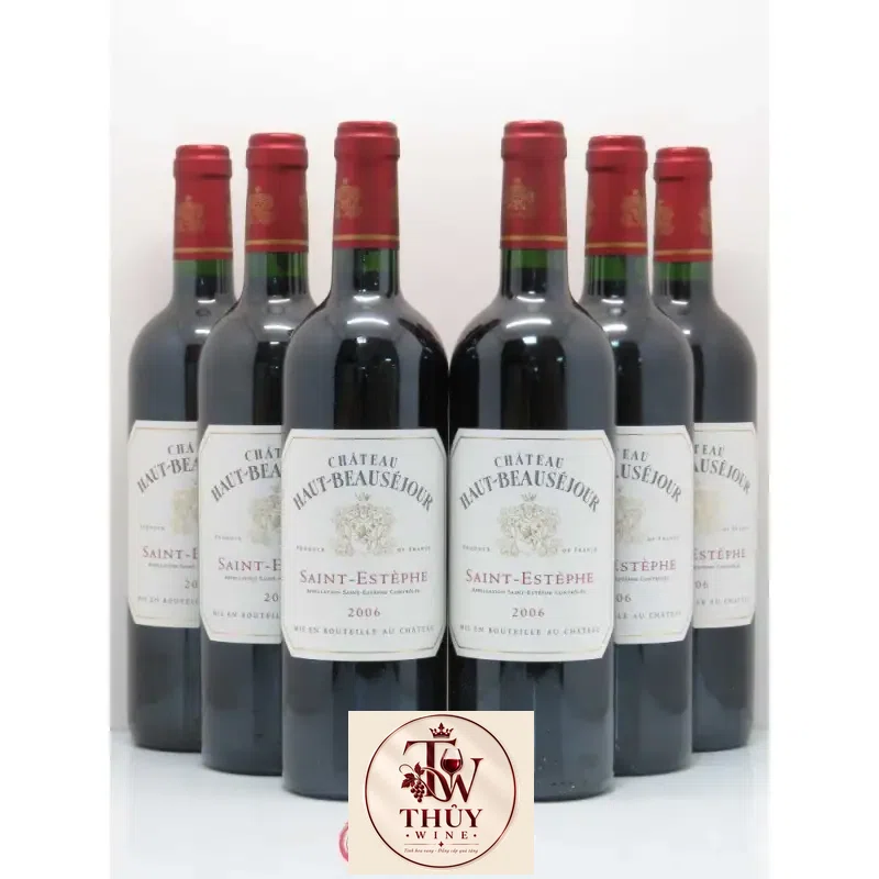 Giá vang phap chateau haut beausejour saint estephe cao cap