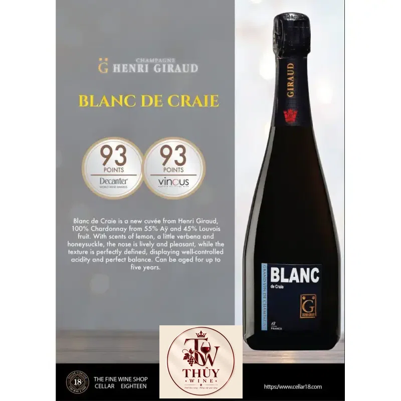 sam banh phap blanc de craie henri giraud diem giá bao nhiêu