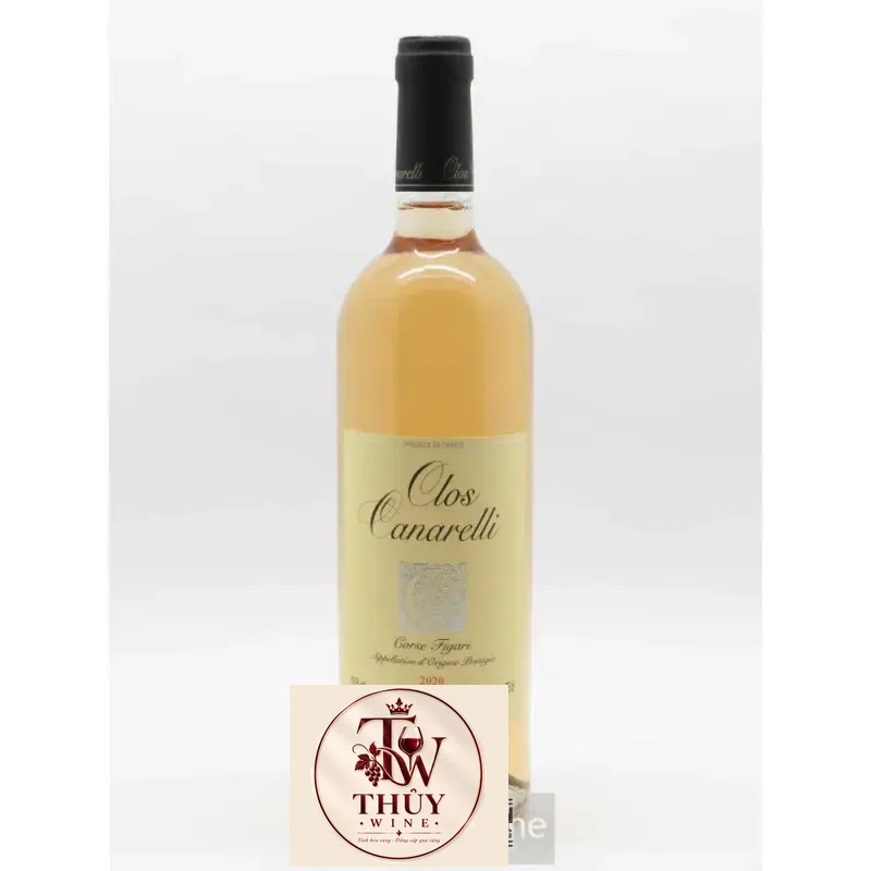 Vang Pháp Clos Canarelli Rose Corse Figari thượng hạng