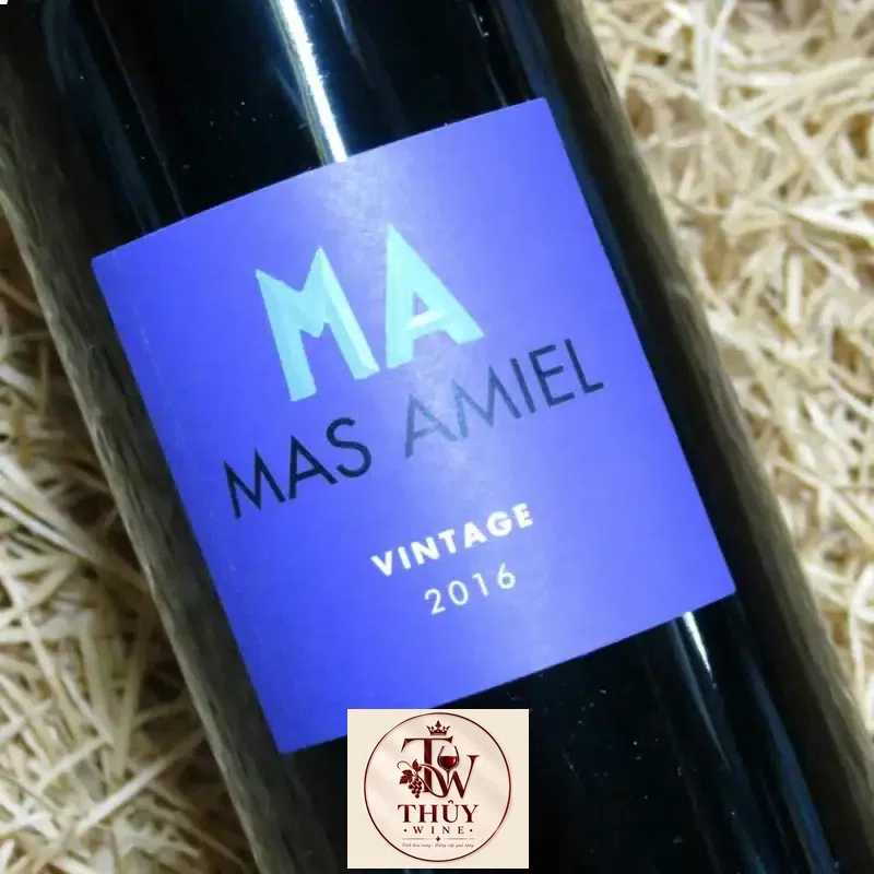 Vang Pháp Mas Amiel Vintage Red