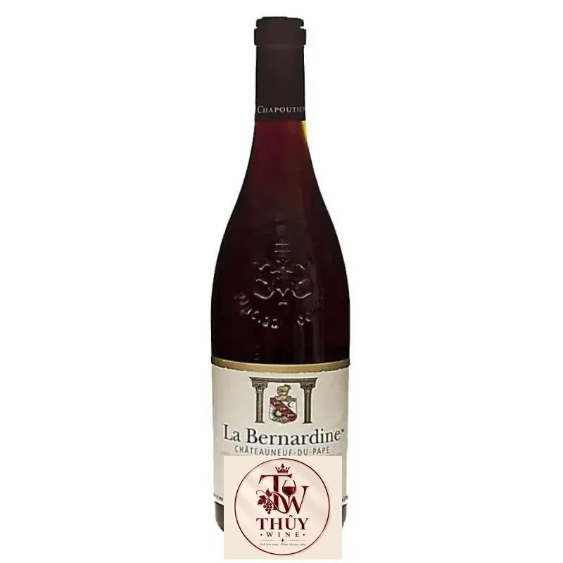 Vang La Bernardine Chateauneuf du Pape MChapoutier cao cấp