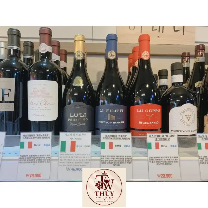 Mua ruou vang y li filitti primitivo di manduria re nhat ha noi giá rẻ tại Sài Gòn