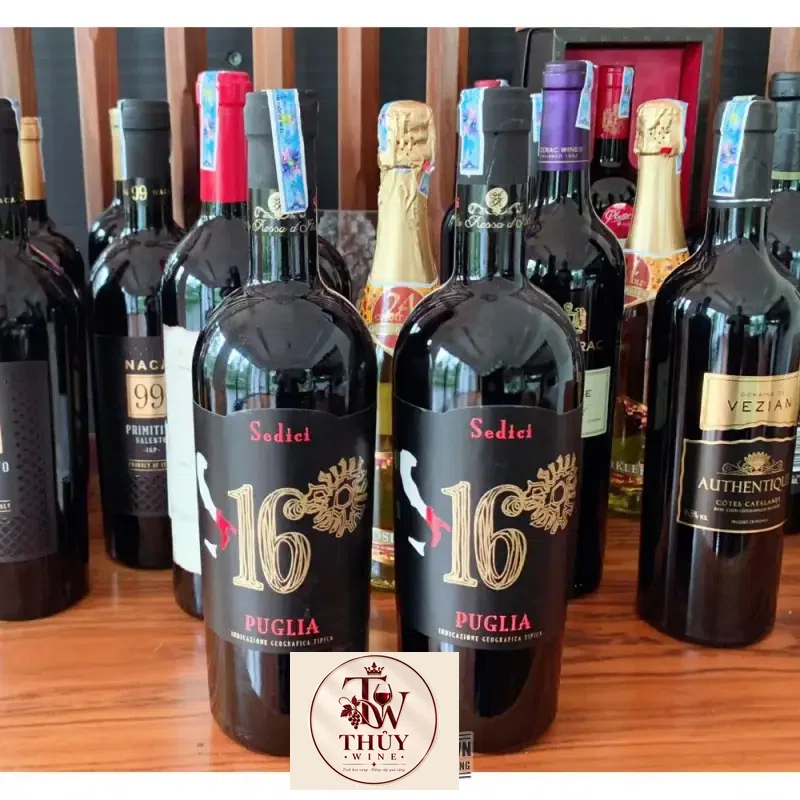 Địa chỉ bán ruou vang y sedici puglia do cuc ngon giá rẻ tại Sài Gòn