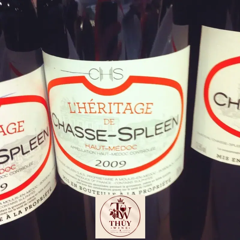 vang phap lheritage de chasse spleen haut medoc giá bao nhiêu