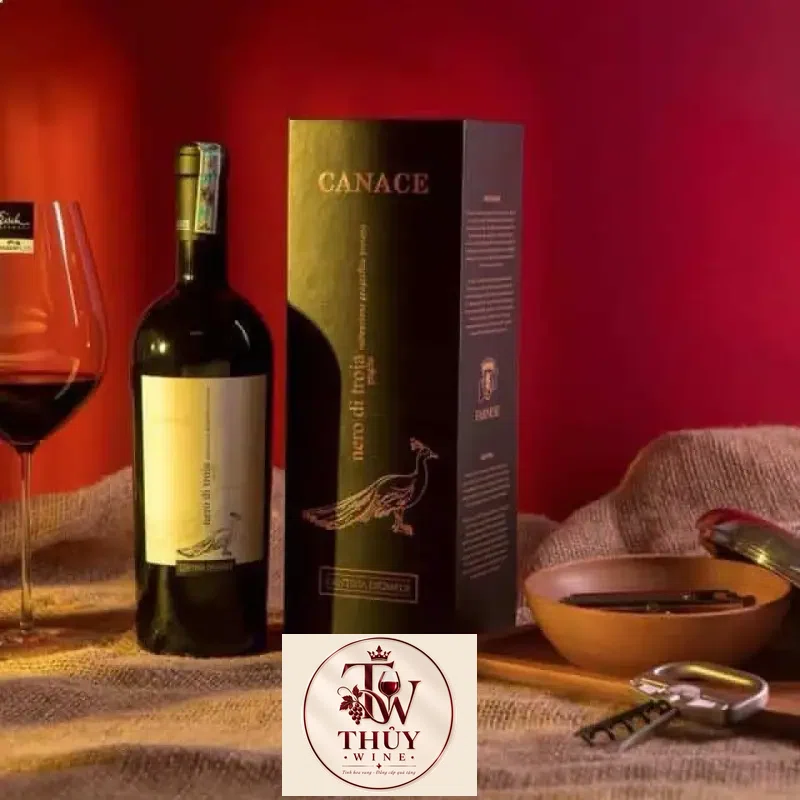 Rượu Vang Ý CANACE NERO DI TROIA