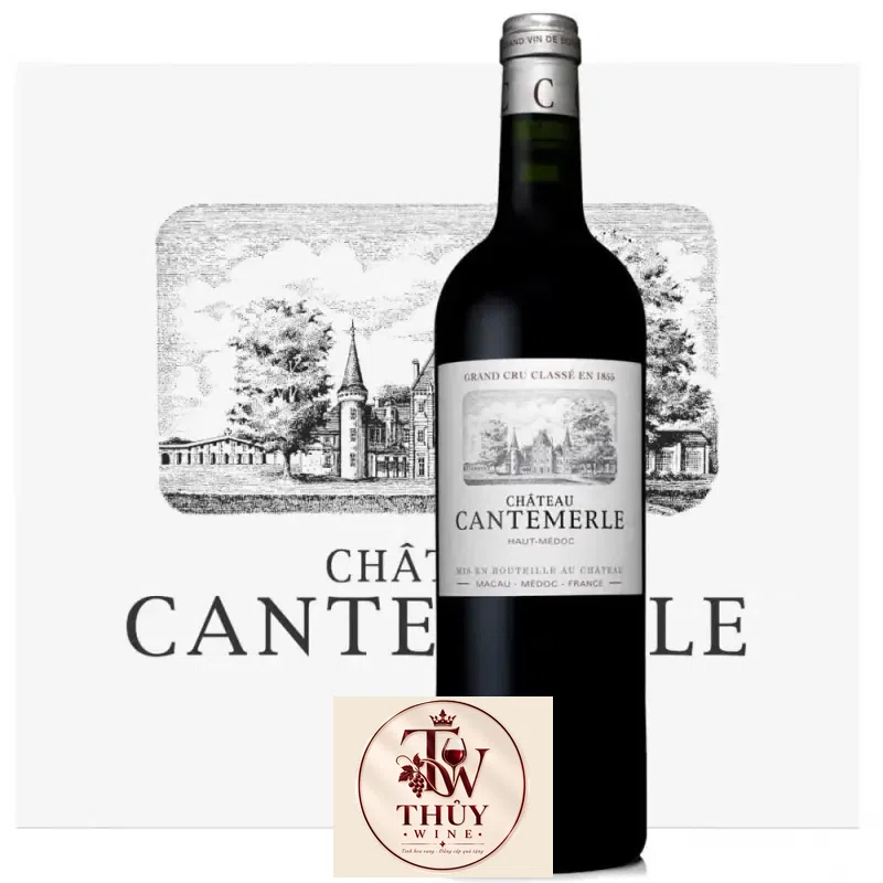Địa chỉ bán ruou vang phap chateau cantemerle haut medoc grand cru classe giá rẻ nhất