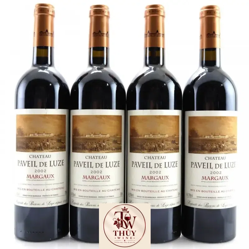 Vang Pháp Chateau Paveil De Luze Margaux Cru Bourgeois