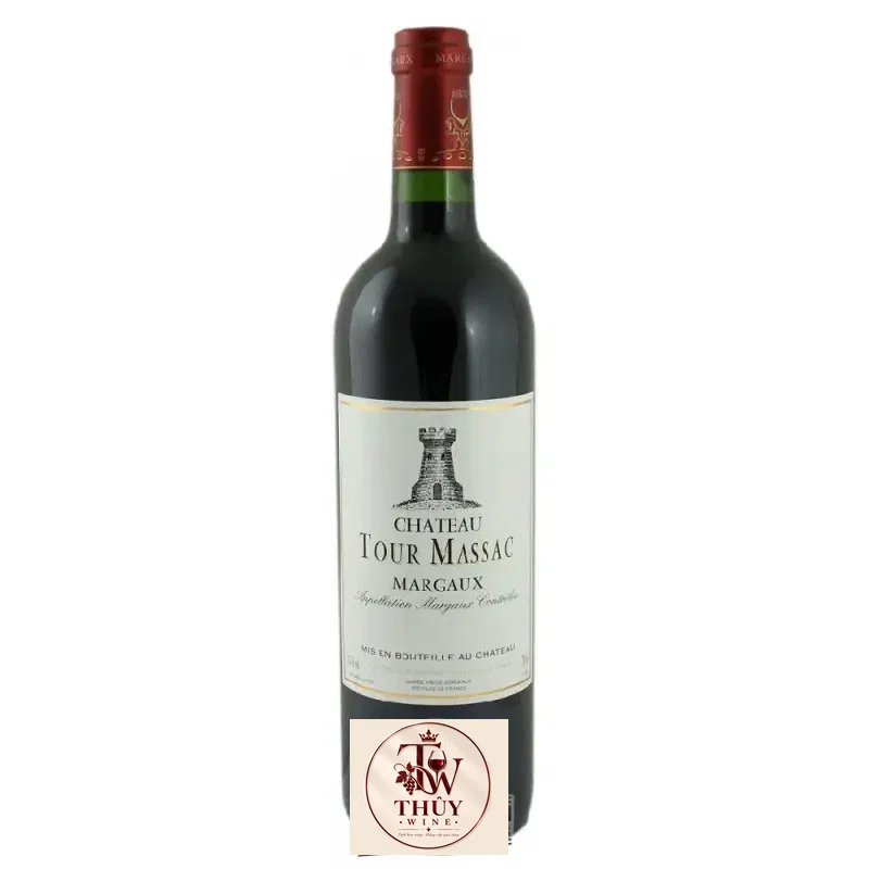 Vang Pháp Tour Massac Margaux Wooden