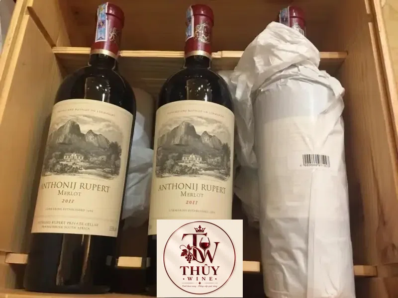 Rượu Vang Nam Phi ANTHONIJ RUPERT MERLOT