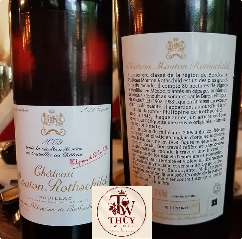Vang Pháp CHATEAU MOUTON ROTHSCHILD 2009