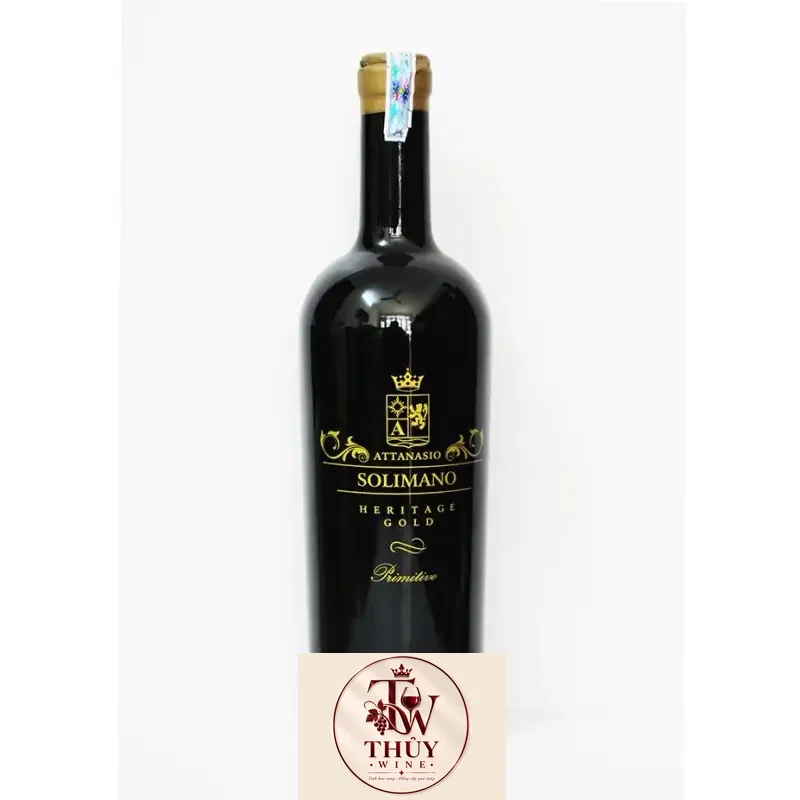 Vang Ý ATTANASIO SOLIMANO HERITAGE GOLD PRIMITIVO