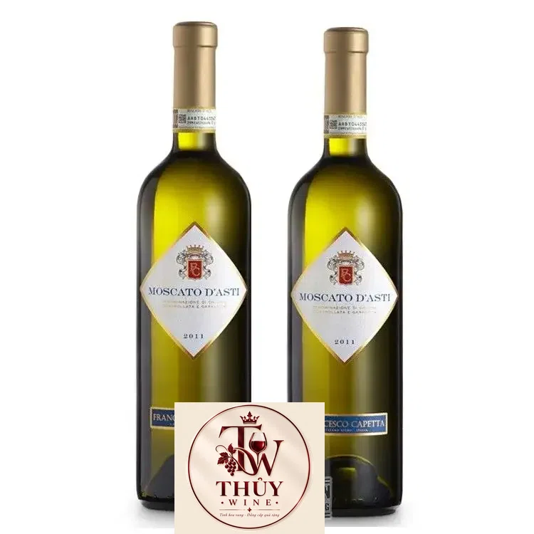 Vang ngọt Ý MOSCATO D‘asti Francesco Capetta