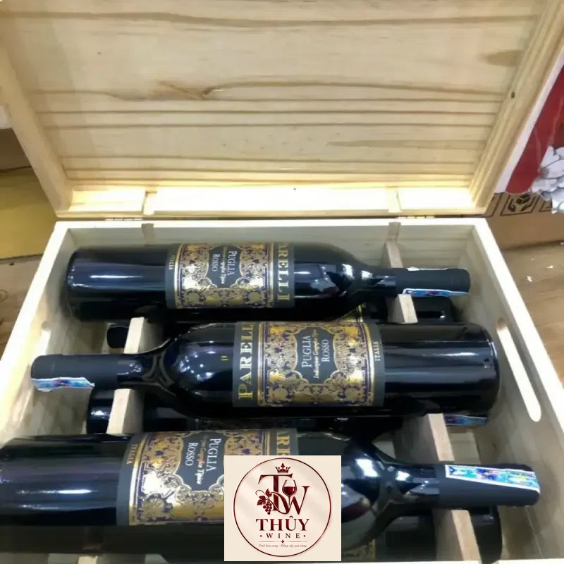ruou vang y parelli rosso puglia giá bao nhiêu