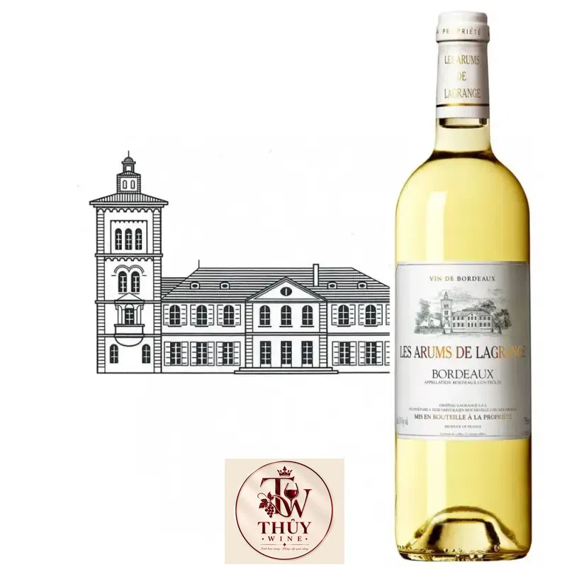 Vang Pháp Les Arums de Lagrange Bordeaux