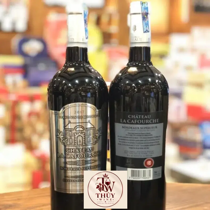 Địa chỉ bán vang phap chateau la cafourche bordeux superieur giá rẻ tại Hà Nội