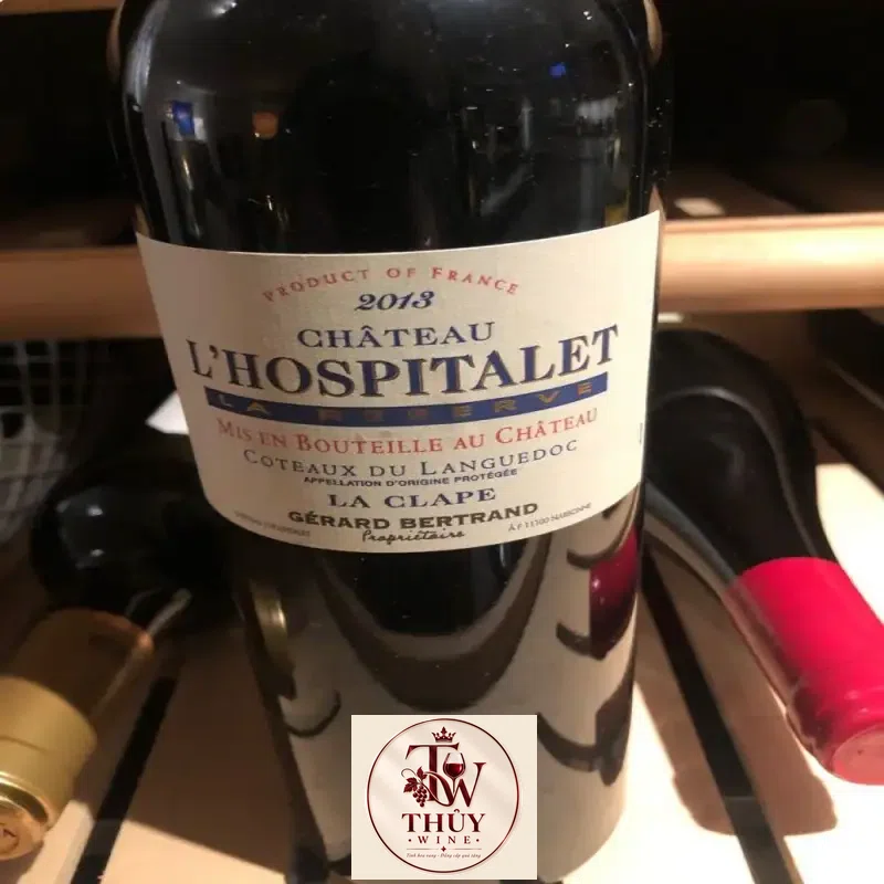 Địa chỉ mua vang phap lhospitalet red la clape chateau gerard bertrand giá rẻ nhất