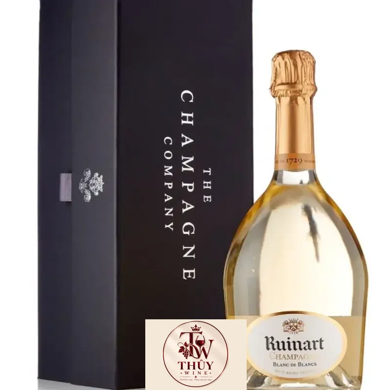 Mua ruou champagne ruinart blanc de blanc giá rẻ tại Hà Nội