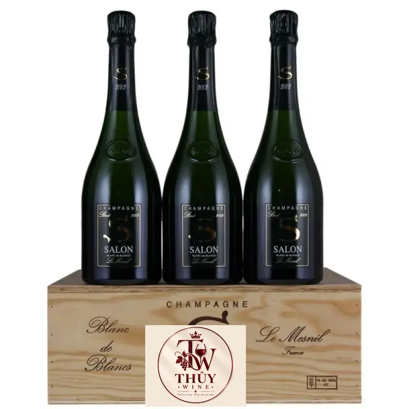 Mua ruou vang no salon champagne le mesnil blanc de blancs giá rẻ tại Sài Gòn