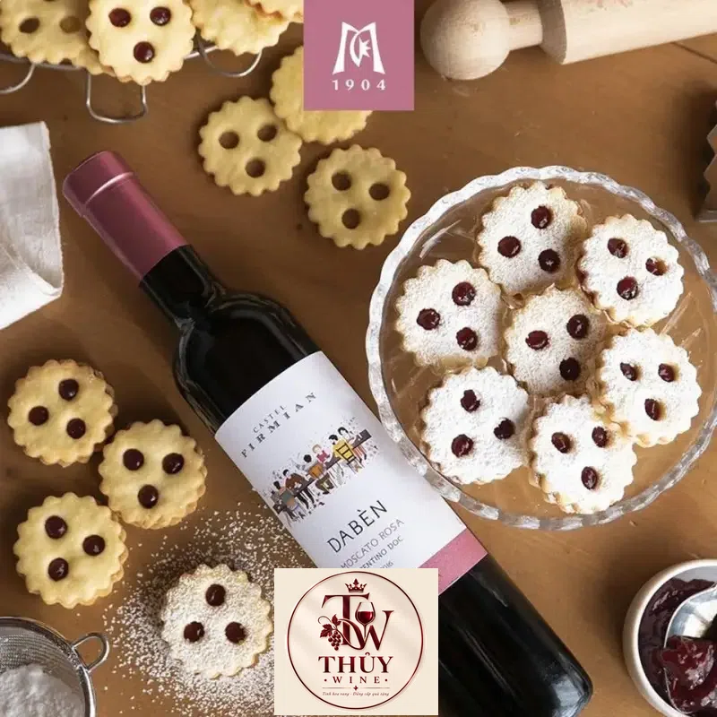 Giá vang y da ben moscato rosa mezzacorona