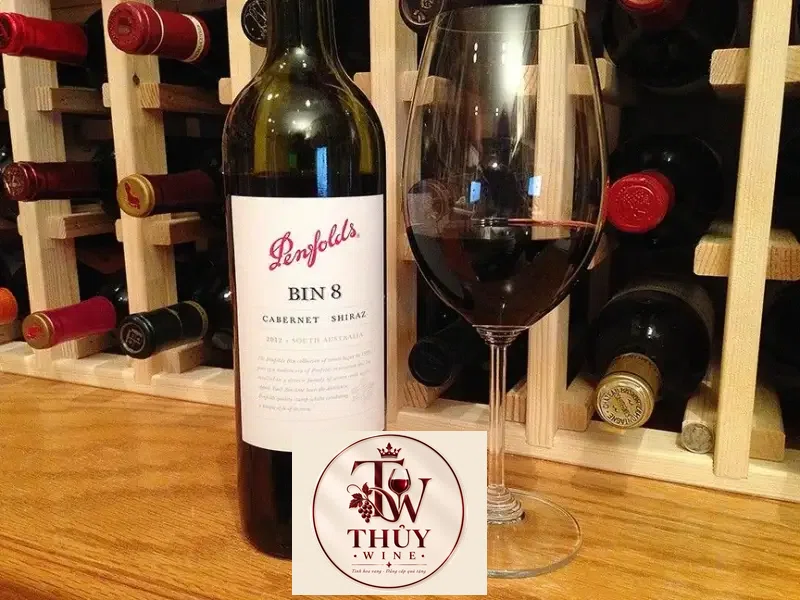 Rượu Vang Úc Penfolds Bin 8 Cabernet Shiraz