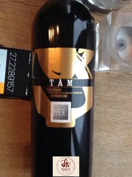 Vang Ý Batzella Tam Bolgheri Superiore
