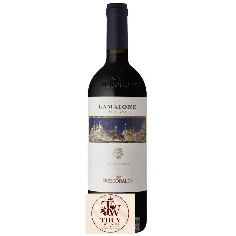 Vang Ý Lamaione Frescobaldi Toscana CastelGiocondo Cao cấp