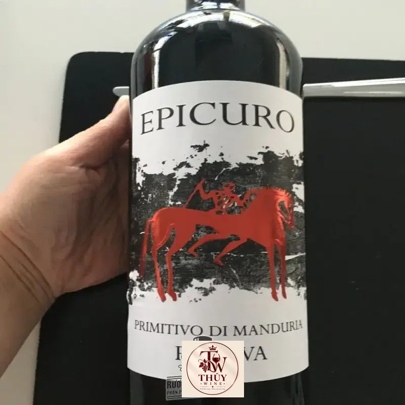 Mua ruou vang y epicuro primitivo di manduria riserva giá rẻ tại Sài Gòn