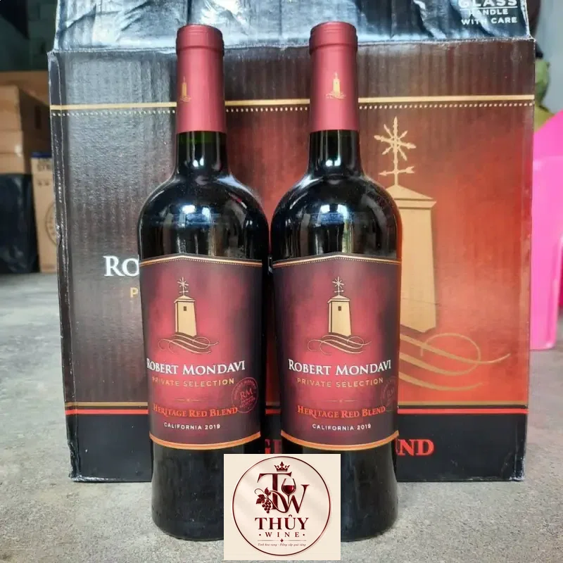 vang my robert mondavi heritage red blend cao cap giá bao nhiêu