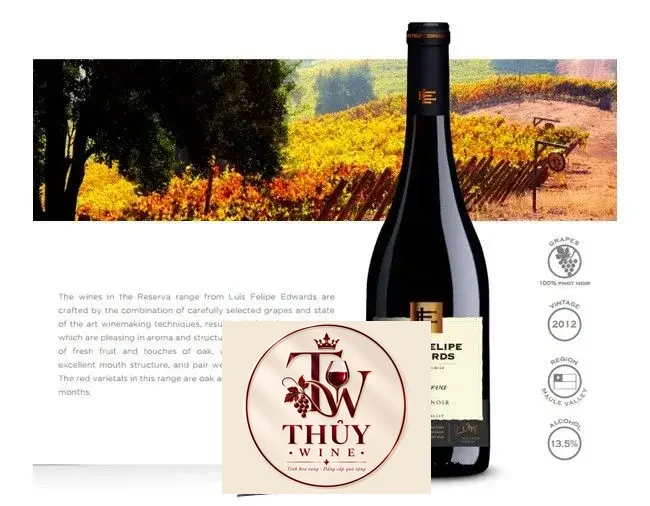 Vang Chile Luis Felipe Edwards Reserva Pinot Noir