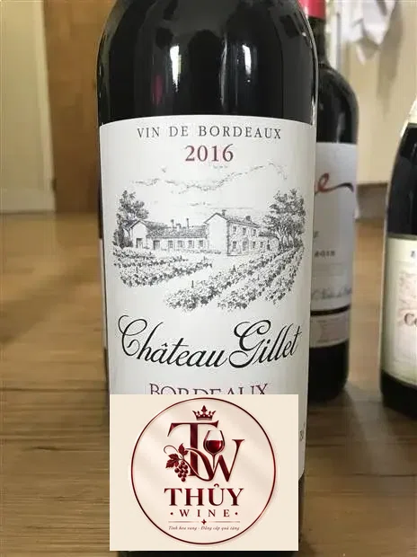 Vang Pháp CHATEAU GILLET BORDEAUX (ĐỎ - TRẮNG)