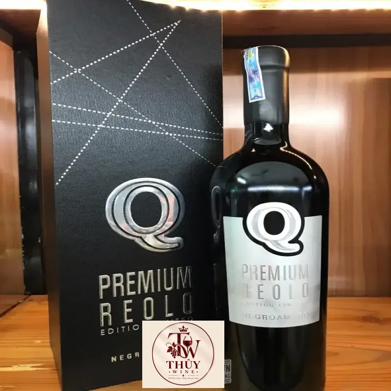 Vang Ý Q PREMIUM REOLO NEGROAMARO 16,5 ĐỘ