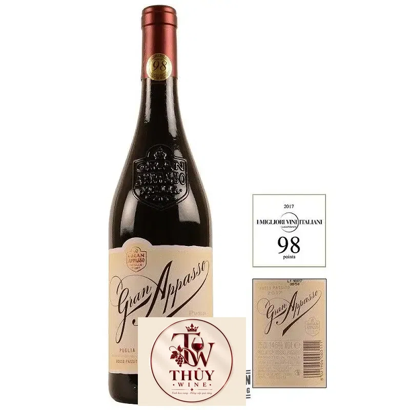 Vang Ý GRAN APPASSO 98 ĐIỂM