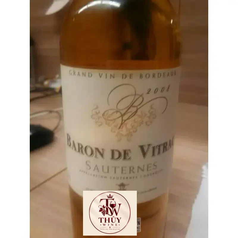 Mua vang phap baron de vitrac sauternes bordeaux giá rẻ tại Sài Gòn