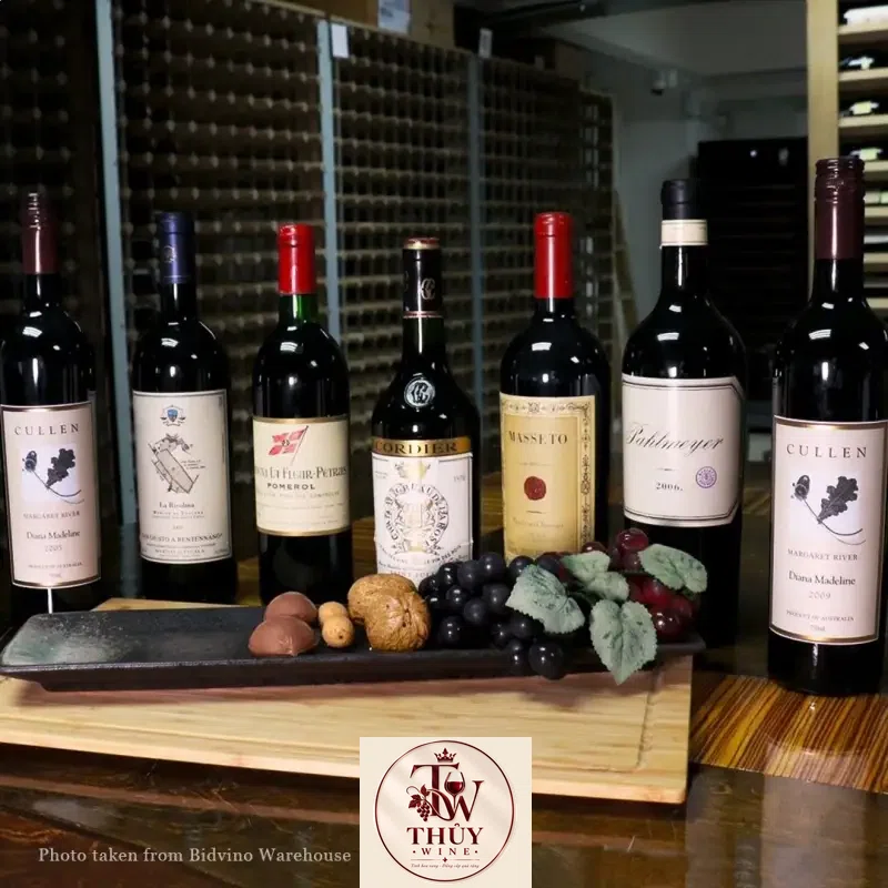 Vang ý MASSETO Merlot