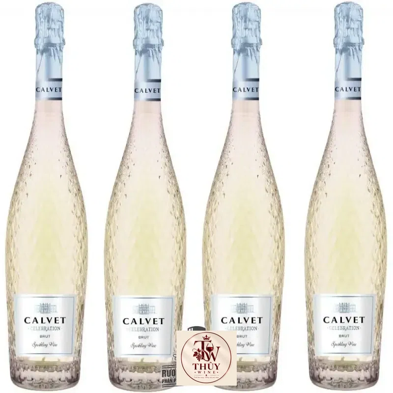 Địa chỉ bán vang no phap calvet celebration brut giá rẻ tại Hà Nội